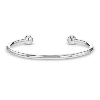 Baby Girls' Classic Ball Cuff Bracelet Sterling Silver - In Season Jewelry