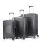 Mirage Luggage Melinda ABS Hard Shell Lightweight 360 Dual Spinning Wheels and Combo Lock 3-Piece Luggage Set - 3 of 4