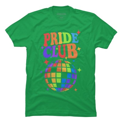 Adult Design By Humans Pride Club Rainbow Disco Ball By T-Shirt