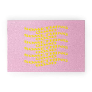 Grace Something Good Looped Vinyl Welcome Mat - Society6 - 1 of 4