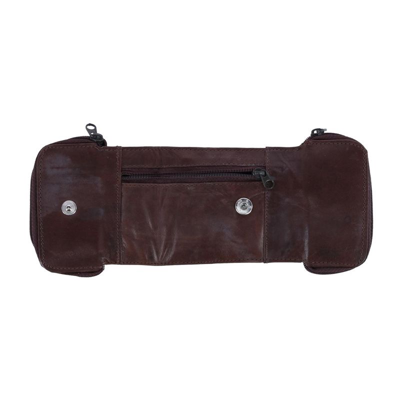 CTM Men's Leather Pouch, 3 of 5