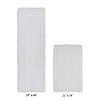 Lilly Crochet Collection 100% Cotton Tufted Reversible 2-Piece Bath Rug Set – Super Absorbent, Machine Washable Bathroom Mats with Crochet Pattern - 2 of 4