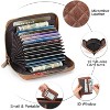 BEAFUP Wallet for Women,PU Leather Small Wallet,Credit Card Holder Wallet with Wristlet and RFID Blocking,Applies to Gift - 4 of 4