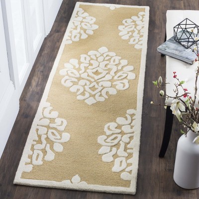 Dune Tufted Handmade Wool Runner Rug, 2'3" x 8'