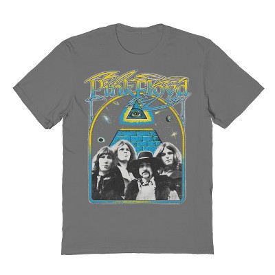 Pink Floyd Men's Pyramid Eye Short Sleeve Graphic Cotton T-Shirt