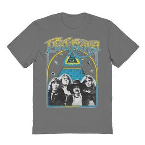 Pink Floyd Men's Pyramid Eye Short Sleeve Graphic Cotton T-Shirt - 1 of 1