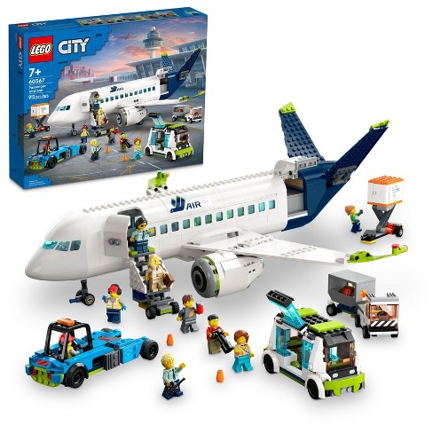 Lego City Passenger Airplane Stem Building Toy 60367 : Target