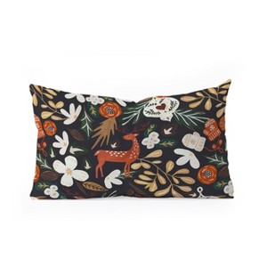 Marta Barragan Camarasa Christmas holiday night III Oblong Throw Pillow - Society6 - 1 of 2