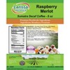 Larissa Veronica Raspberry Merlot Sumatra Decaf Coffee (Gourmet, Naturally Flavored, Whole Coffee Beans) (8 oz, ZIN: 566800) - 2 of 4