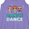 Girls' - LOL Surprise! - Dancing Dolls Dance Graphic Sleeveless Aline Dress - 2 of 3