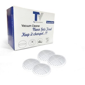 Topvacuumparts Spin-Wave Mop Replacement Pads Compatible For Bissell Spin-Wave 2039, 2039A, 2124, 2307, 23157, 20391, 20399 Series (4 PADS) # 1611298 - 1 of 3