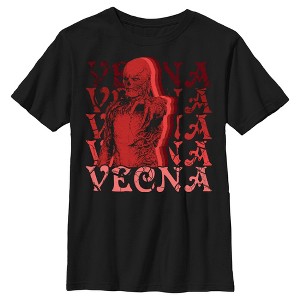 Boy's Stranger Things Red Vecna Stacked T-Shirt - 1 of 4