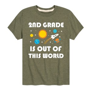 Boys' - Instant Message - Out Of This World 2nd Grade Short Sleeve Graphic T-Shirt - 1 of 4