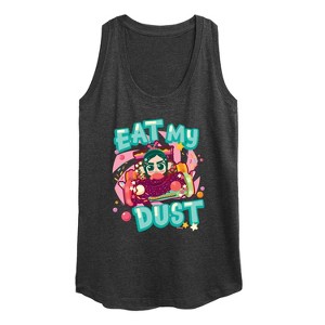 Women's - Disney - Eat My Dust Vanelloppe Graphic Racerback Tank - 1 of 4
