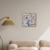 Art Remedy Blossoming in Pastels Pastel Color Abstract Wall Art Framed - 2 of 4