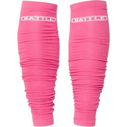 Battle Sports Youth Lightweight Long Football Leg Sleeves - Pink : Target