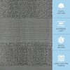 Resort Collection Soft Bath Towel Set 8 Piece, Smoke Grey - 3 of 4