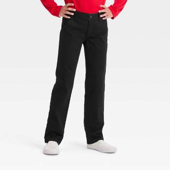 Girls' Straight Fit Uniform Pants - Cat & Jack™