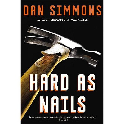 Hard as Nails - (Kurtz) Large Print by  Dan Simmons (Paperback)