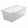 Life Story 6 Quart Rectangular Clear Plastic Protective Storage Shoe Box - 4 of 4