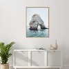 Amanti Art Rock of Solitude Milos by Bella Eve Canvas Wall Art Print Framed - 4 of 4
