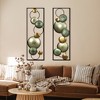 LuxenHome 2-Pc Multi-Color Circles Abstract Rectangular Metal Open Wall Decor Set Multicolored - 4 of 4
