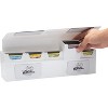 Monster Protectors Magnetic Deca Deck Box - White, Holds 800 Gaming TCGs, Self-locking, Compatible w Standard & Smaller Size Gaming Trading Cards - 3 of 4