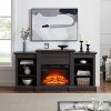 Sapphtopaz TV Stand Media Entertainment Console for TVs Up to 65" Entryway Table with Large Open Storage Shelves for Living Room, Bedroom - 2 of 4