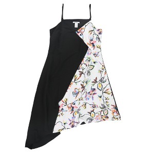 bar III Womens Colorblocked Hem Asymmetrical Dress - 1 of 2