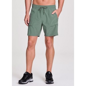 Avalanche Men's Ripstop Fabric 7" Inseam Hiking Basketball Short with Zipper Pockets - 1 of 4