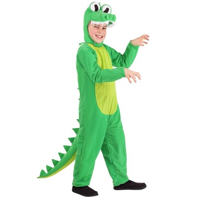 Halloweencostumes.com Large Goofy Gator Child Costume, White/green ...