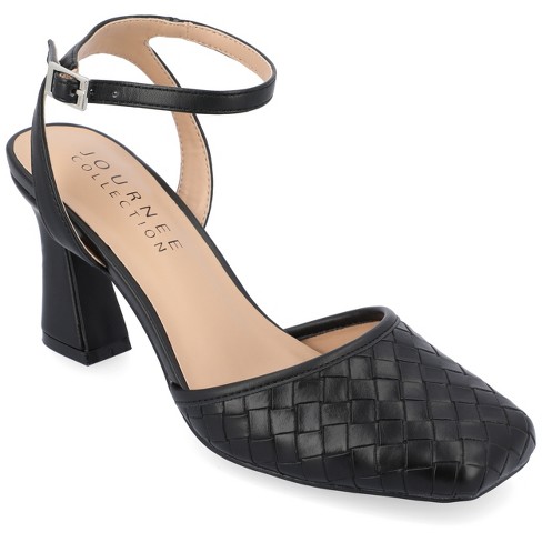 square toe pumps