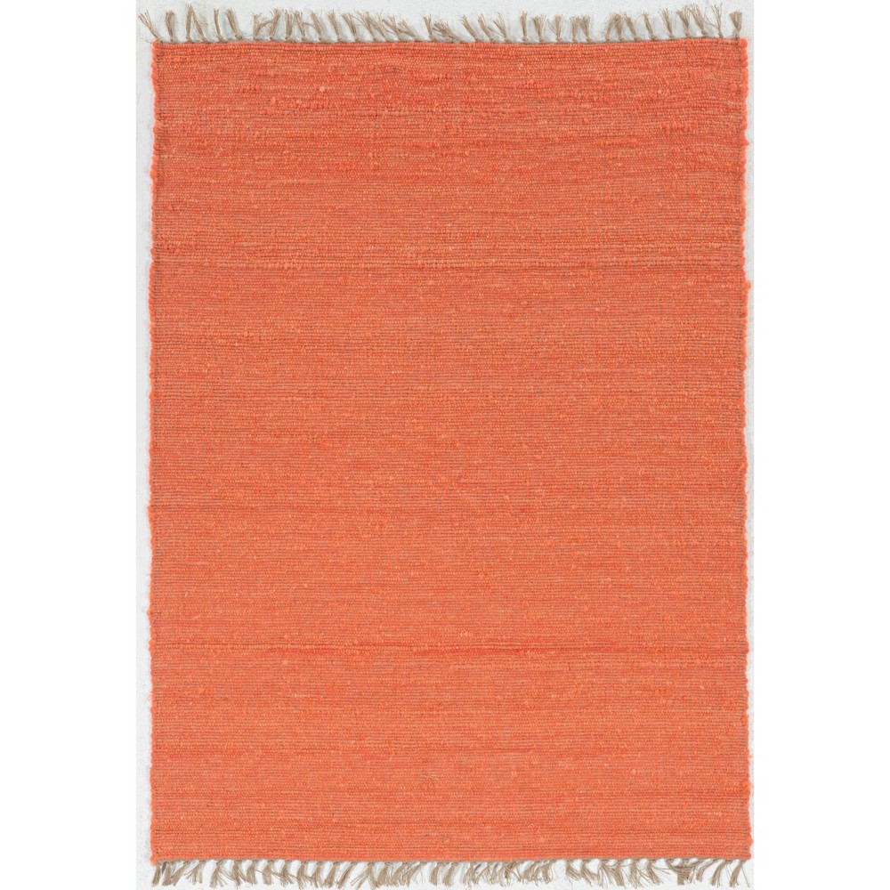 8'x10'6in Verginia Berber Rug Coral - Linon