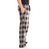 #followme Men's Microfleece Pajamas - Plaid Pajama Pants for Men - Lounge & Sleep PJ Bottoms - 2 of 3