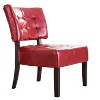 CENGHU Blended Leather Tufted Accent Chair, Living Room Chair with Oversized Seating - 3 of 4