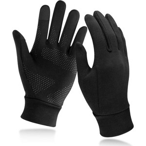 Sportneer Lightweight Running Gloves, Touch Screen Anti-Slip Warm Gloves Liners for Cycling Biking Sporting Driving for Men Women - 1 of 4