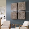 Uttermost Portside Wood Wall Panel – 24x24 Inches, Beech and Fir Wood, Light Finish with Gray Glaze, Coastal Style - 2 of 4