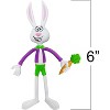 ArtCreativity Bulk Flexible Sensory Bending Easter Bunny Figure Toys (Set of 8) - 4 of 4