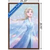 Trends International Disney Frozen - Elsa Glance Framed Wall Poster Prints - 3 of 4