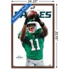 Trends International NFL Philadelphia Eagles - A.J. Brown Feature Series 24 Framed Wall Poster Prints - 3 of 4