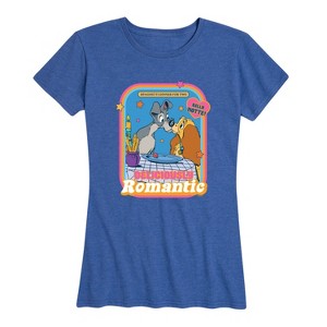 Women's - Disney - Lady and the Tramp Spaghetti Dinner For Two Short Sleeve Graphic T-Shirt - 1 of 4