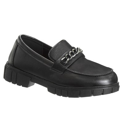 French Toast Girls Lug Loafers School Shoes. (little Girls-big Girls ...