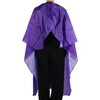 Unique Bargains Haircut Hairdressing Professional Waterproof Polyester Barber Cape 61.42"x53.15" - 2 of 4
