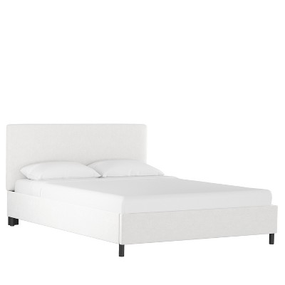 target king platform bed