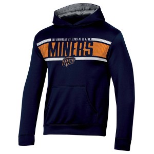 NCAA UTEP Miners Boys' Poly Hooded Sweatshirt - 1 of 3