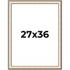 PosterPalooza | Contemporary Silver Picture Frame - UV Acrylic, Foam Board Backing, Hanging Hardware - 2 of 4