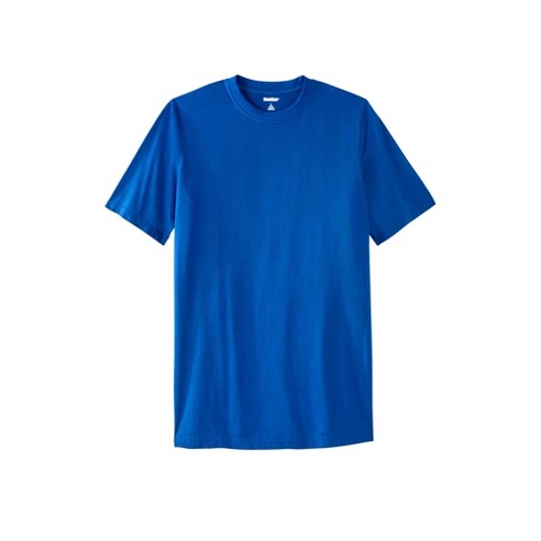 Royal blue big hot sale and tall shirt