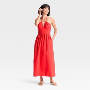 Women's Maxi A-Line Dress - Universal Thread™ - 1 of 3