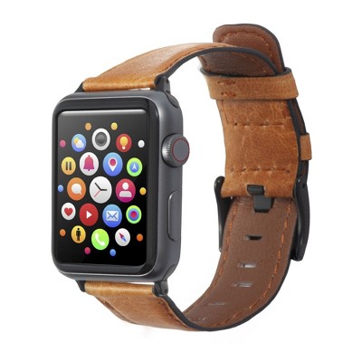 apple watch series 4 black leather band