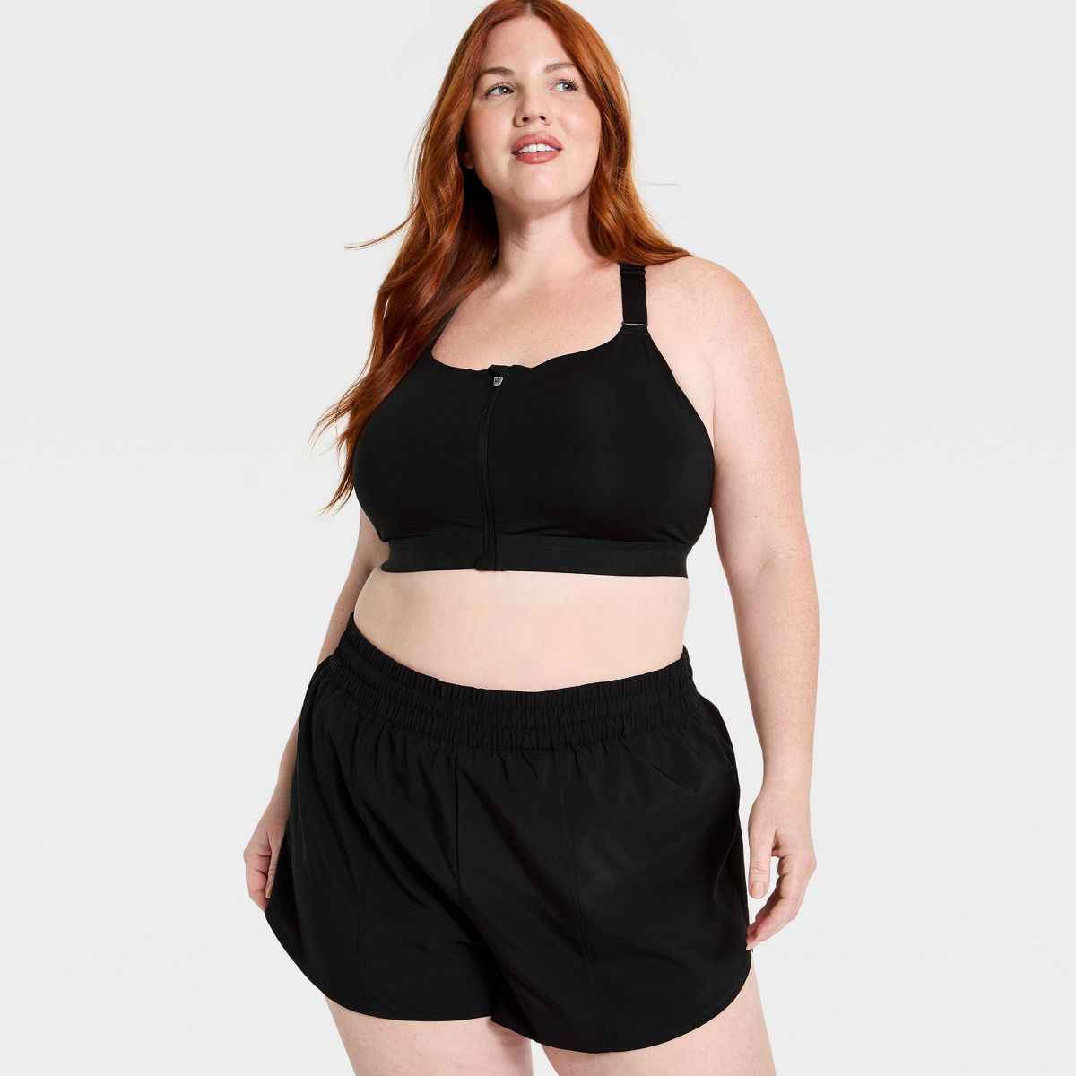 Women's Woven Mid-Rise Run Shorts 3" - All In Motion™ - thumbnail 8